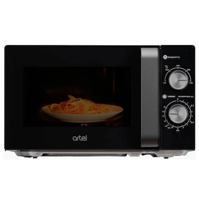 Artel MM20S01-B Qora mikroto&lsquo;lqinli pechi