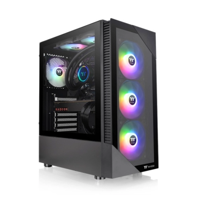 Thermaltake View 200 TG ARG CA-1X3-00M1WN-00 kompyuter korpusi Black