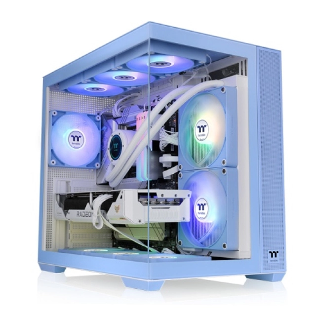 Thermaltake View 380 TG ARGB CA-1Z2-00MFWN-00 kompyuter korpusi Hydrangea Blue