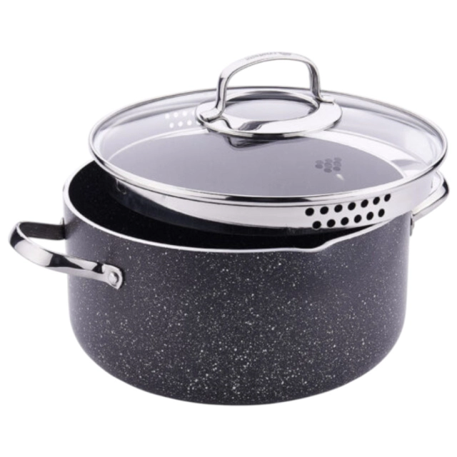 Korkmaz Galaksi 26 sm 6.5 l (A2952) alyuminiy, yopishmaydigan kastryulkasi , Black