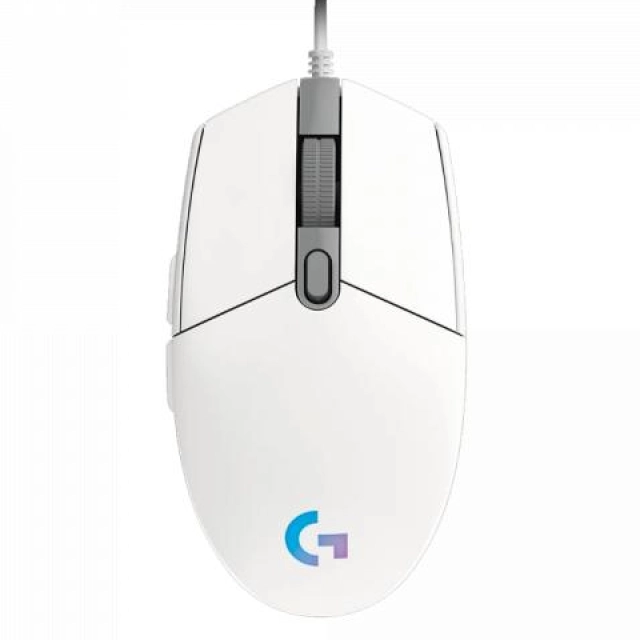 Игровая мышь Logitech G102 Lightsync White