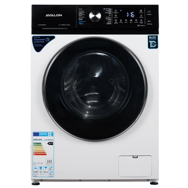 Avalon AVL-WM 9030 W 9 Kg Oq kir yuvish mashinasi