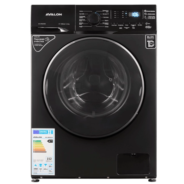 Avalon AVL-WM 6020 B 6 Kg Qora kir yuvish mashinasi