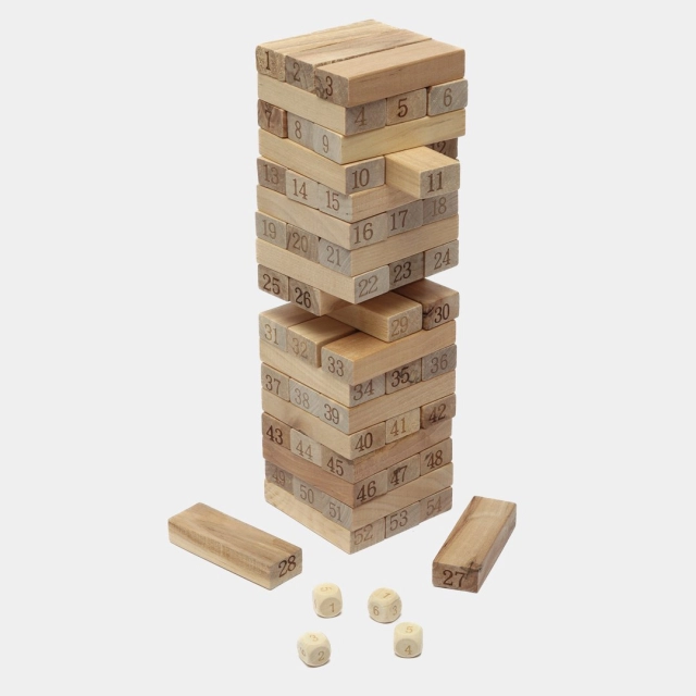 Stol o'yini Jenga "Blocks", 54 dona