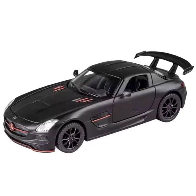 Mercedes SLS AMG qora o'yinchoq mashina modeli