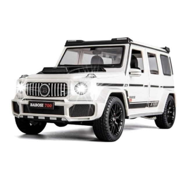 Brabus 700 3201G-42 oq o'yinchoq mashina modeli