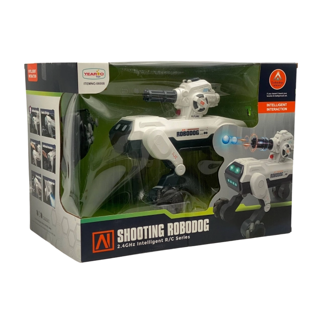 Aqlli robot it Shooting Robodog 2.4 GHz R/Z Series o'yinchog'i