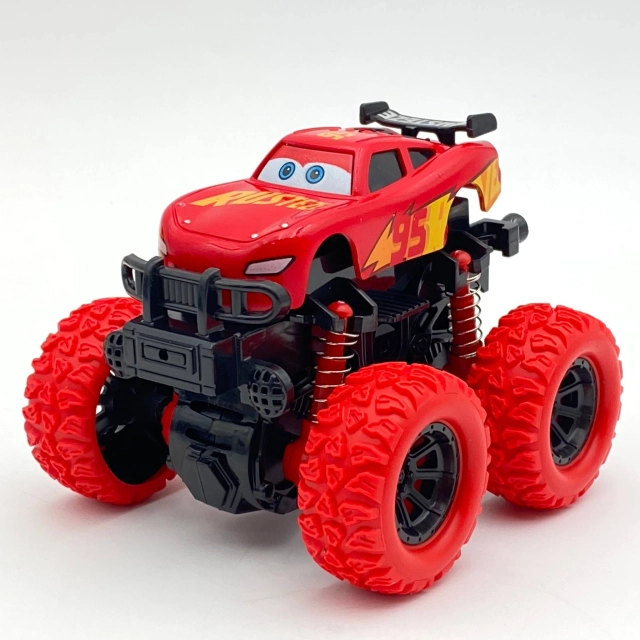 Cars Series Inertia Stunt Off-Road Vehicle CB6898E o'yinchoq mashina modeli, Red