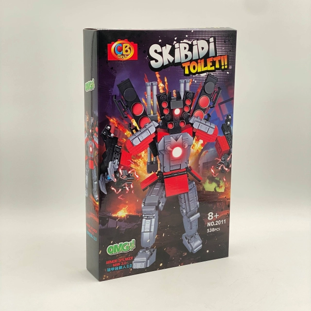 "Skibidi Transformer" plastik konstruktori