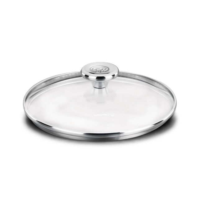 Korkmaz AROMA 28 sm shisha qopqog'i (A637) , Silver