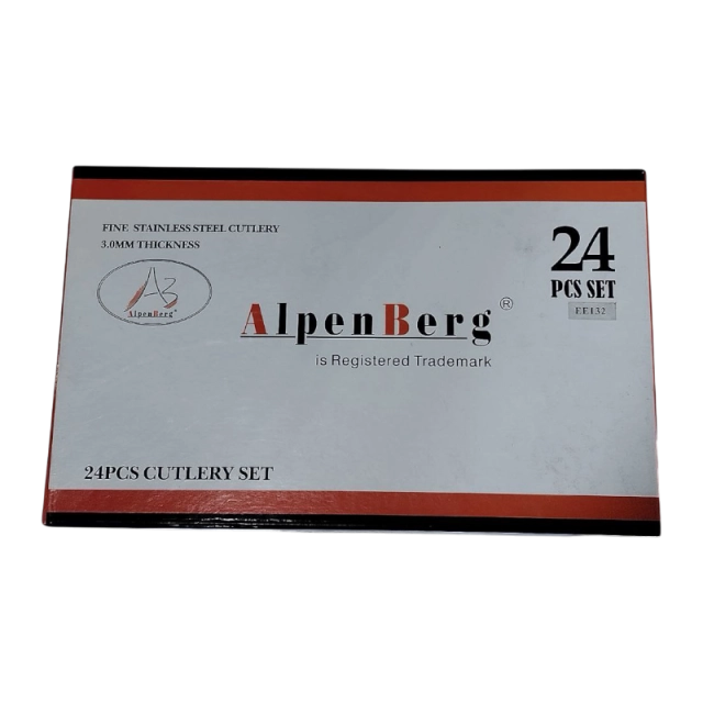Набор столовых приборов Alpenberg 12 персон (24предмета)