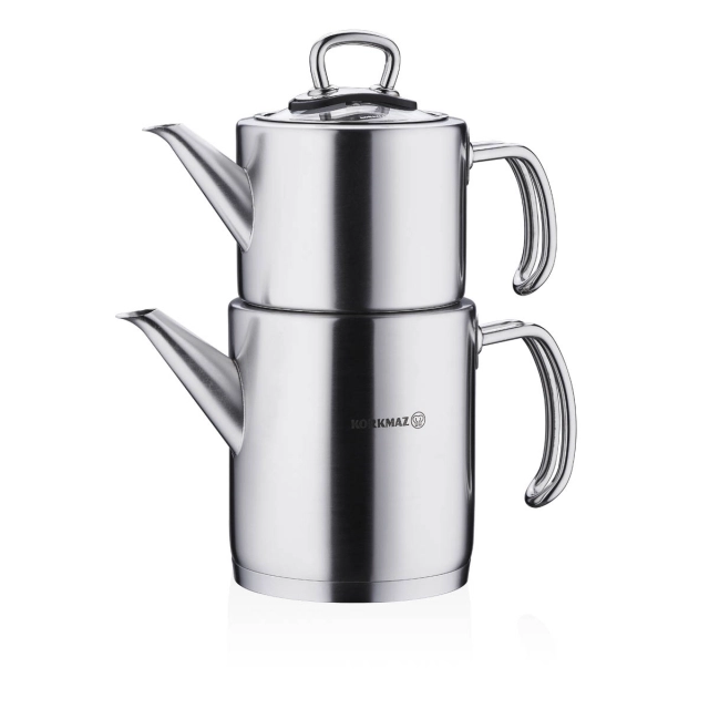 Korkmaz Proline чайный набор из нержавеющей стали (A274) , Silver