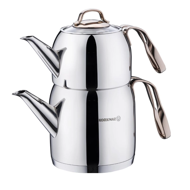 Korkmaz Rosanna чайный набор из нержавеющей стали (A192) , Silver