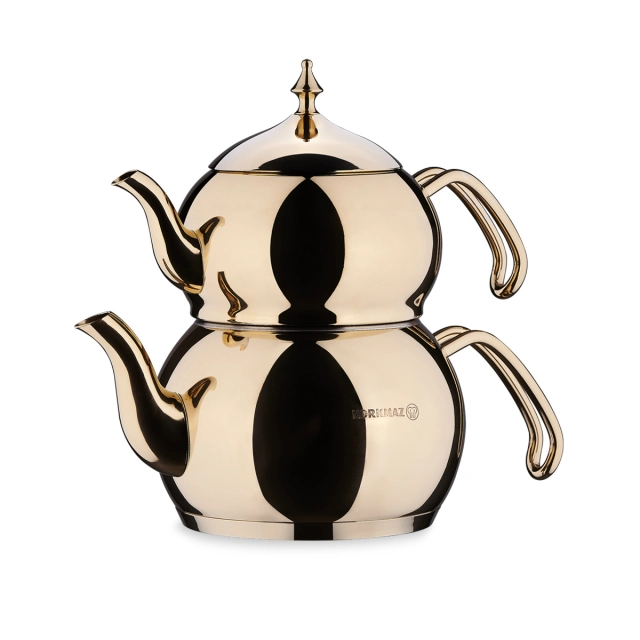 Korkmaz Hanedan Gold Premium чайный набор из нержавеющей стали (A222-02) , Silver