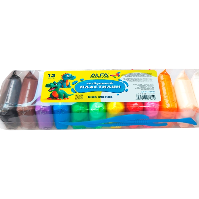 Kids Stories havo plastilini (12 xil rang)