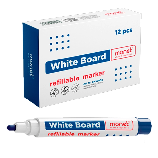 Magnit doska uchun ko'k marker 2MW002