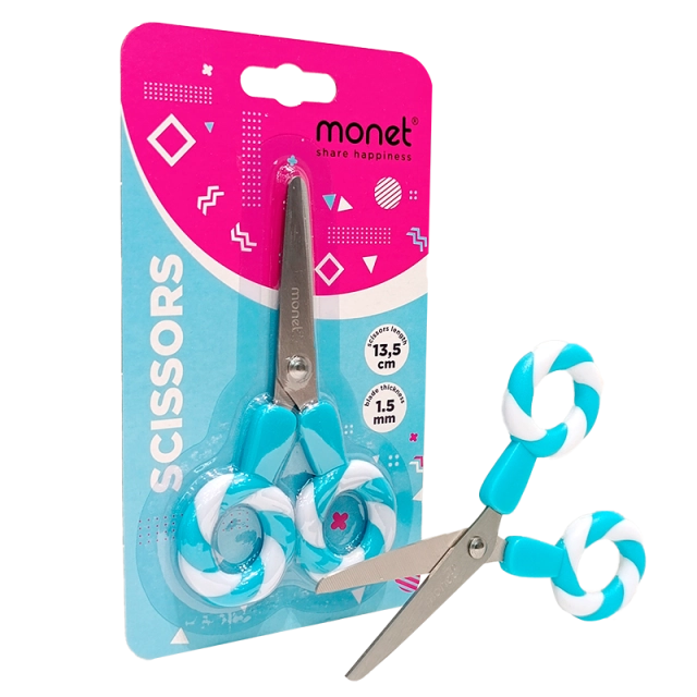 Qaychi 5,25 duym/13,5 sm MONET blue candy 2SC005