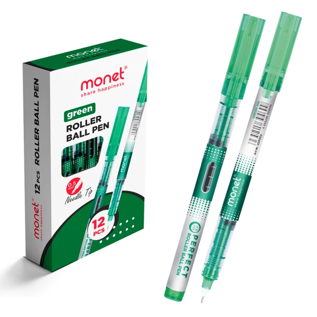 "PERFECT" rolli ruchka Monet (2GP004) ,  Green (1 dona)