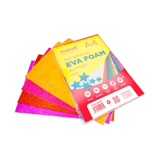 MIX A4 jilvali EVA rangli qog&lsquo;oz (2EF001)