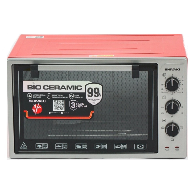 Мини-печь Shivaki 3618 E (С лампой)