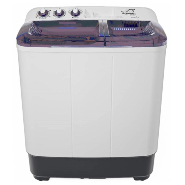 Shivaki TT 70 P 7 Kg Kulrang yarim avtomat kir yuvish mashinasi