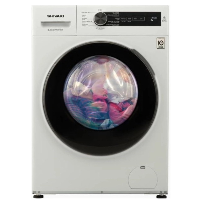Стиральная машина Shivaki WF80L2326G 8 Кг Белая