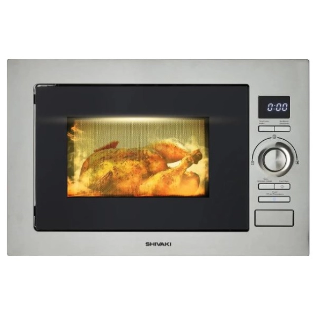 Shivaki AG925BVW o&lsquo;rnatilgan mikroto&lsquo;lqinli pech