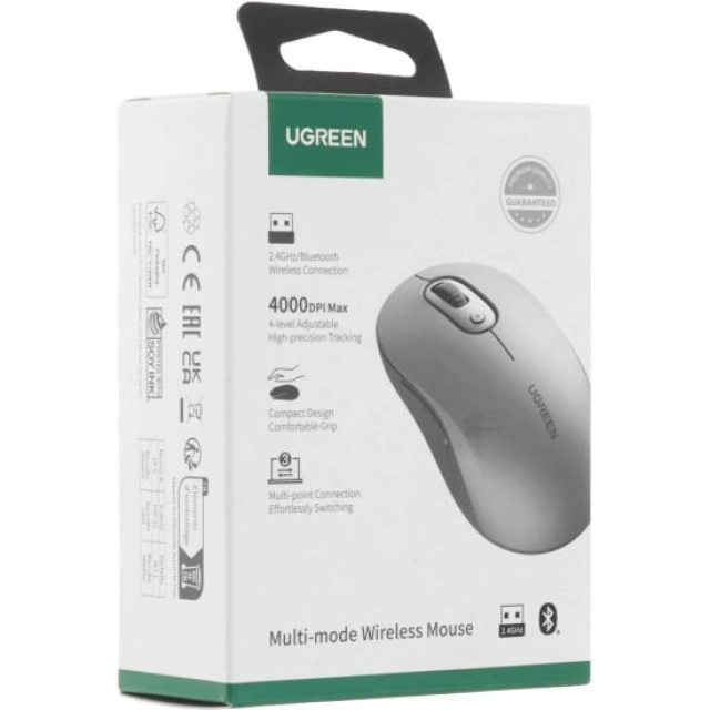 Беспроводная мышь UGREEN M556 Grey