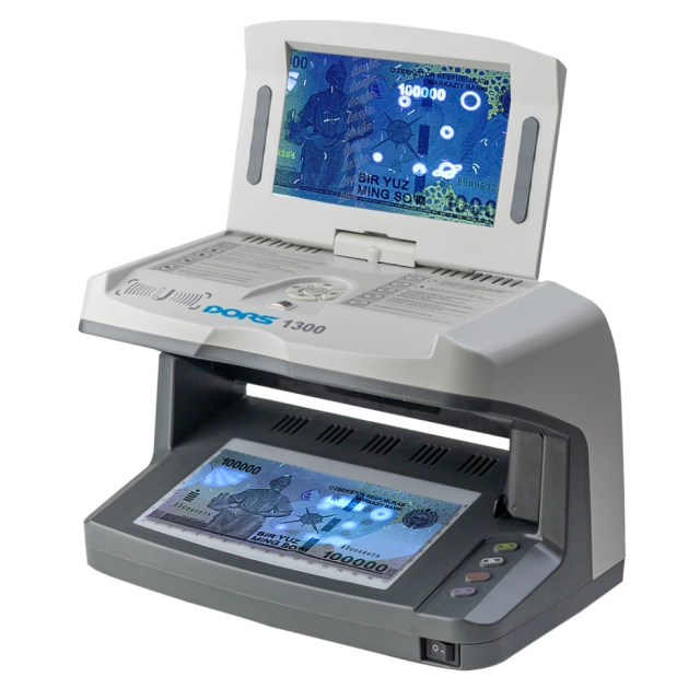 Универсальный просмотровый детектор банкнот DORS 1300 М3