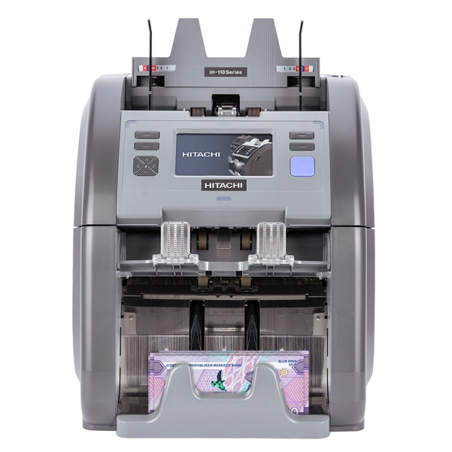 Двухкарманный сортировщик банкнот c функцией ветхости HITACHI iH-110F