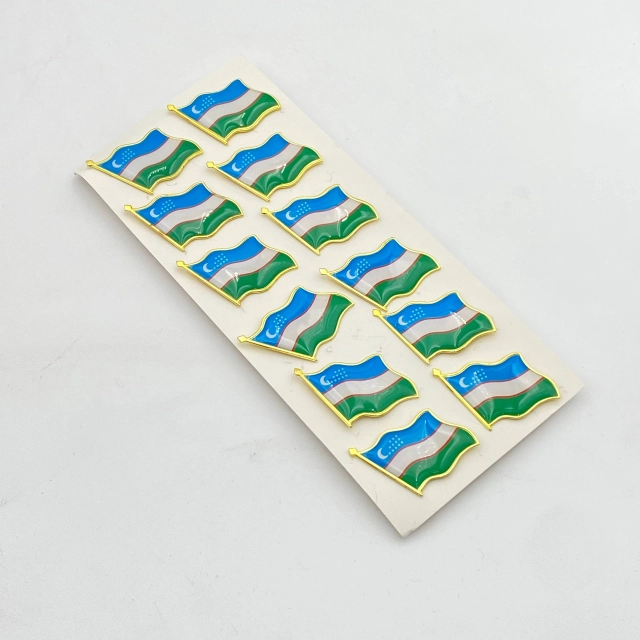 O&lsquo;zbekiston bayrog&lsquo;i nishoni (dona)