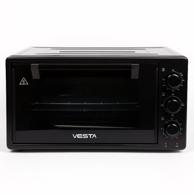 VESTA 3622 E Qora shag'al mini-pechi