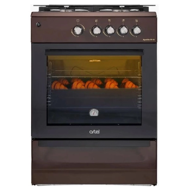 Artel Apetito 01-G V1 ГК Jigarrang gaz plitasi