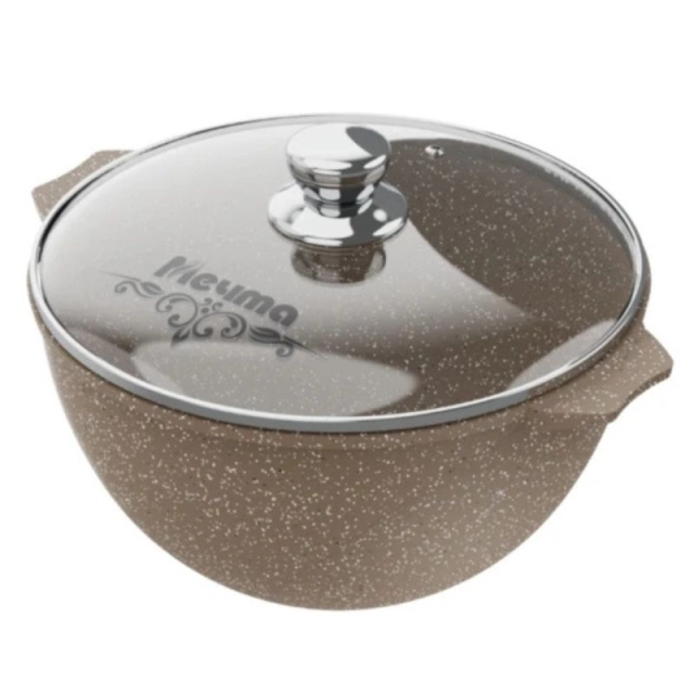 "Granit" jigarrang turkumidan 7l &laquo;Mechta&raquo; palov qozoni