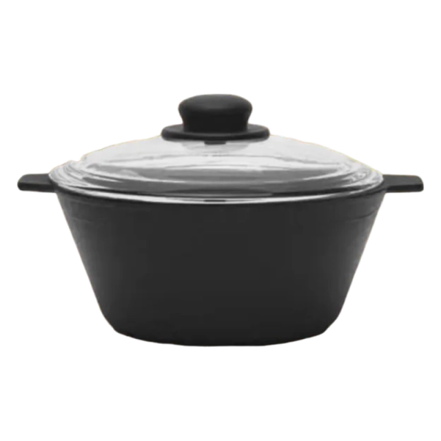 Shisha qopqoqli 4 litrlik Kamskaya Posuda ka42 cho&lsquo;yan qozon