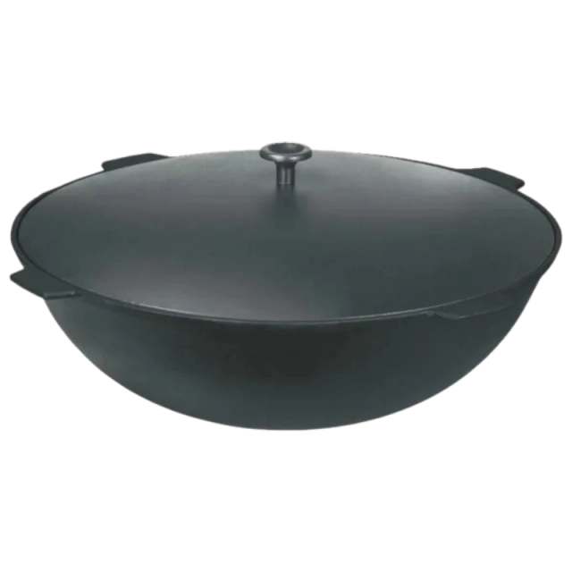 Kazan-Kama kompaniyasining 12 litrlik alyuminiy qopqoqli k121 cho&lsquo;yan qozoni.