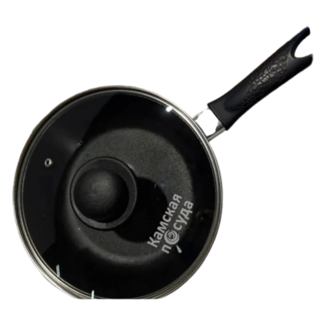 Shisha qopqoqli va bakelit dastali 220x60 o&lsquo;lchamli b2062 raqamli Kama cho&lsquo;yan tovasi