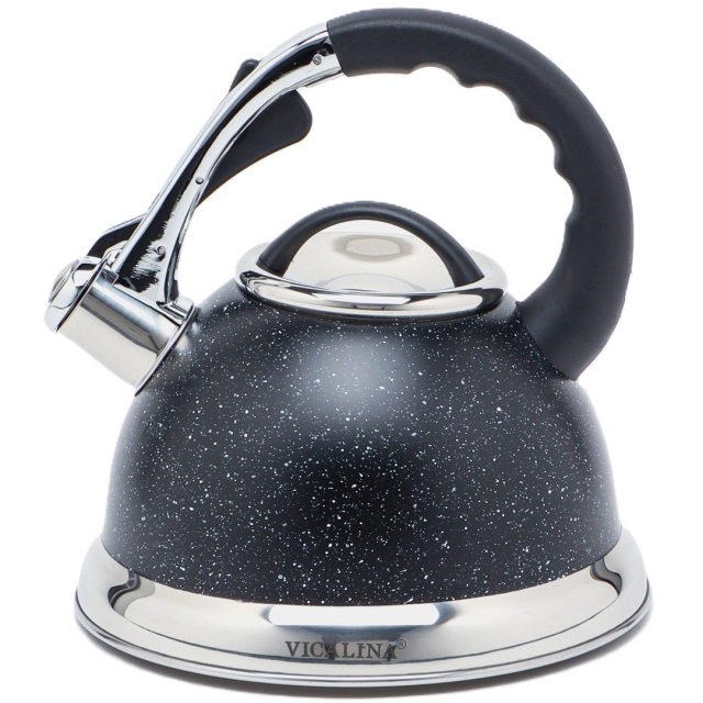 VICALINA VL-9230 3,2 l, hushtakli choynak, zanglamaydigan po&lsquo;latdan , Black