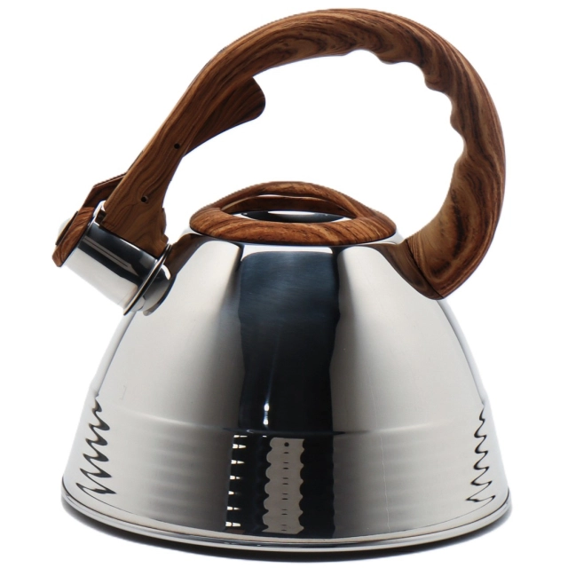 GOLDEN TOUCH S8 3,5 l, hushtakli choynak, zanglamaydigan po&lsquo;latdan , Silver