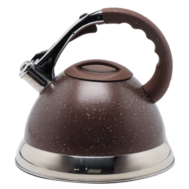 DOMASSI DMK-7604 4.5 l, hushtakli choynak, zanglamaydigan po&lsquo;latdan , Brown