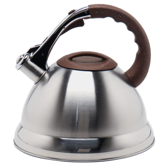 DOMASSI DMK-7603 4.5 l, hushtakli choynak, zanglamaydigan po&lsquo;latdan , Brown