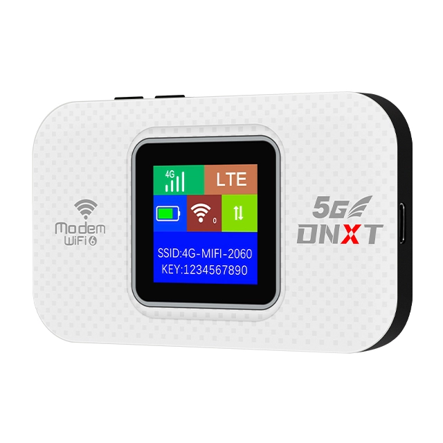 4G Mini Pocket E5785 Luxury WiFi Router, White