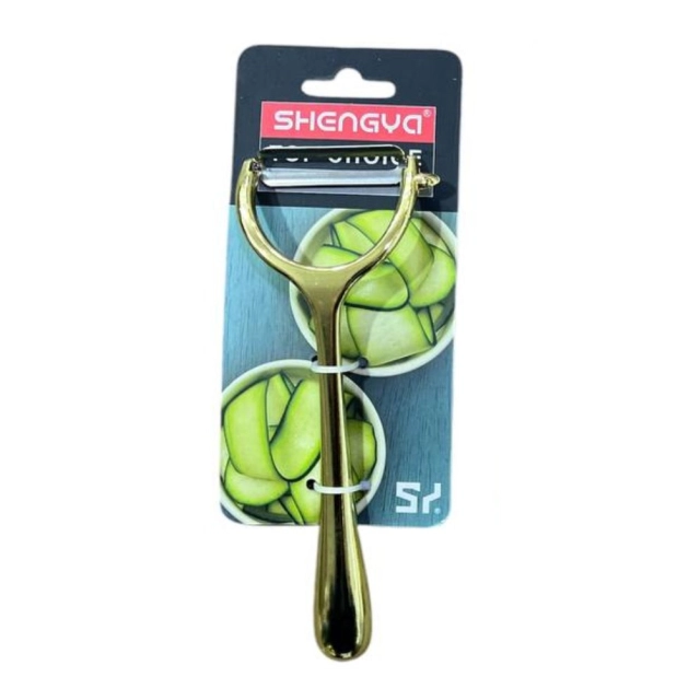 Zanglamaydigan po&lsquo;latdan Shengya (E2483G) sabzavot tozalagichi