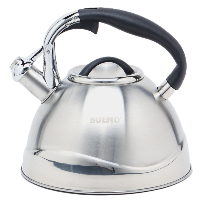 BUENO BNK-1222 3.5 l, hushtakli choynak, zanglamaydigan po&lsquo;latdan , Silver