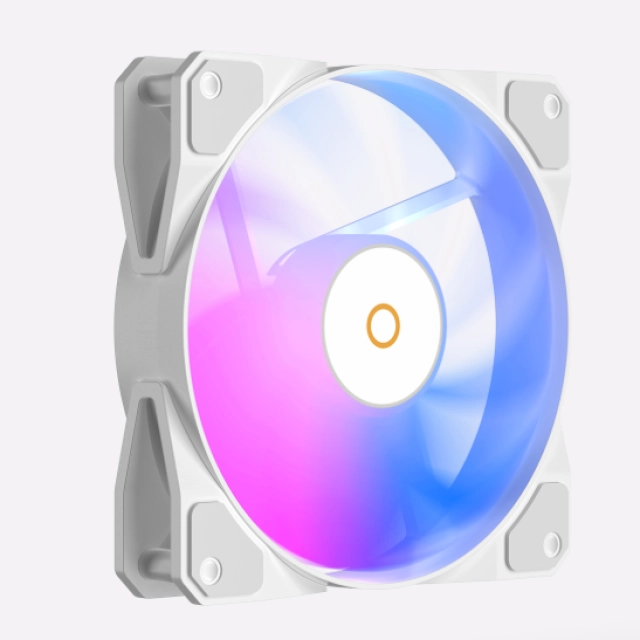Корпусной вентилятор Ocypus Beta F12 ARGB REVERSE BLADE WH