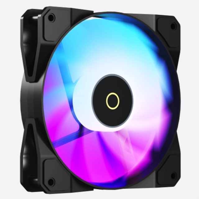 Корпусной вентилятор Ocypus Beta F12 ARGB REVERSE BLADE BK