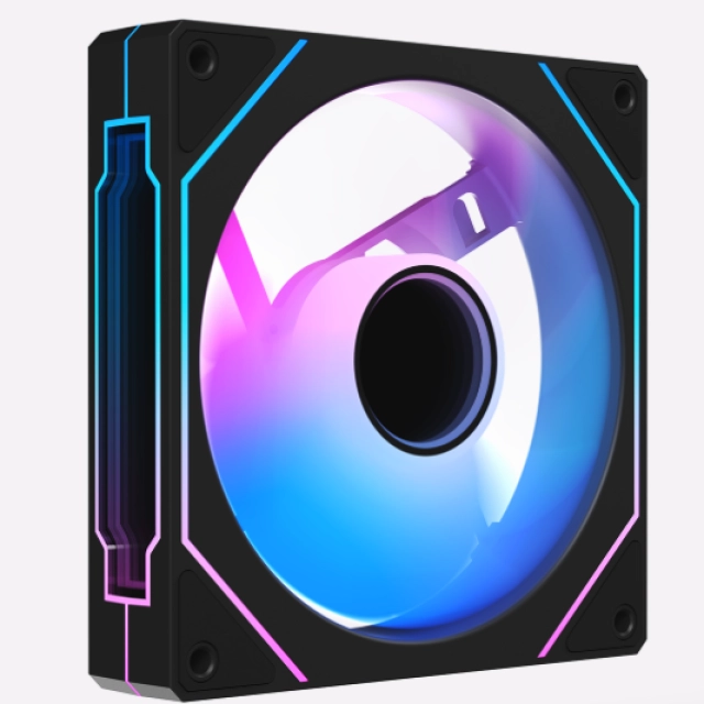 Корпусной вентилятор Ocypus Gamma F12 ARGB REVERSE BLADE BK