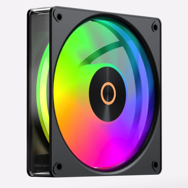 Корпусной вентилятор Ocypus Gamma F12 Elite ARGB REVERSE BLADE BK