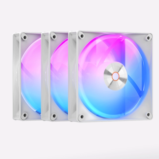 Корпусной вентилятор Ocypus Delta F12 ARGB 3-IN-1 WH