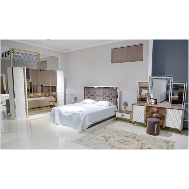 Monreal 6D yotoq garniturasi ko&lsquo;tarish mexanizmi bilan